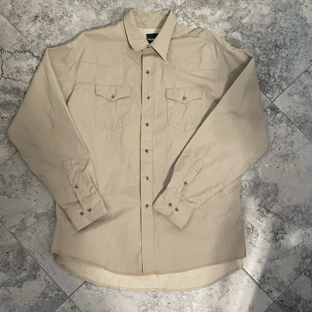 VINTAGE WRANGLER SHIRT XL EXCELLENT CONDITION